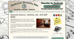 Desktop Screenshot of paciorekelectric.com